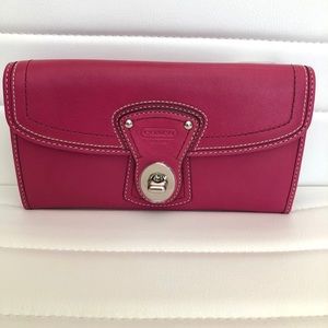 COACH Leather Slim Wallet